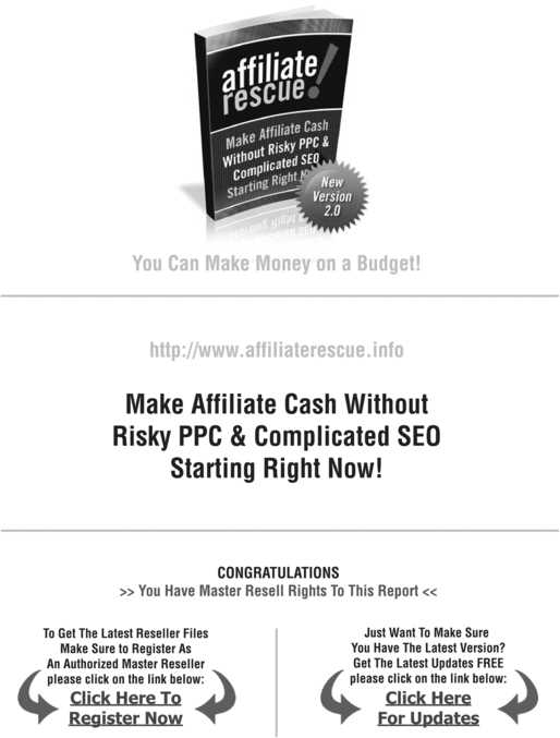 Product picture Affiliate Rescue