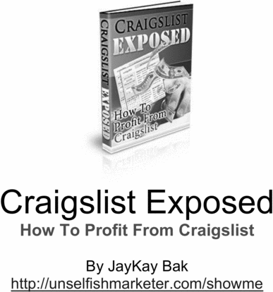 Product picture Craigslist eBook Guide